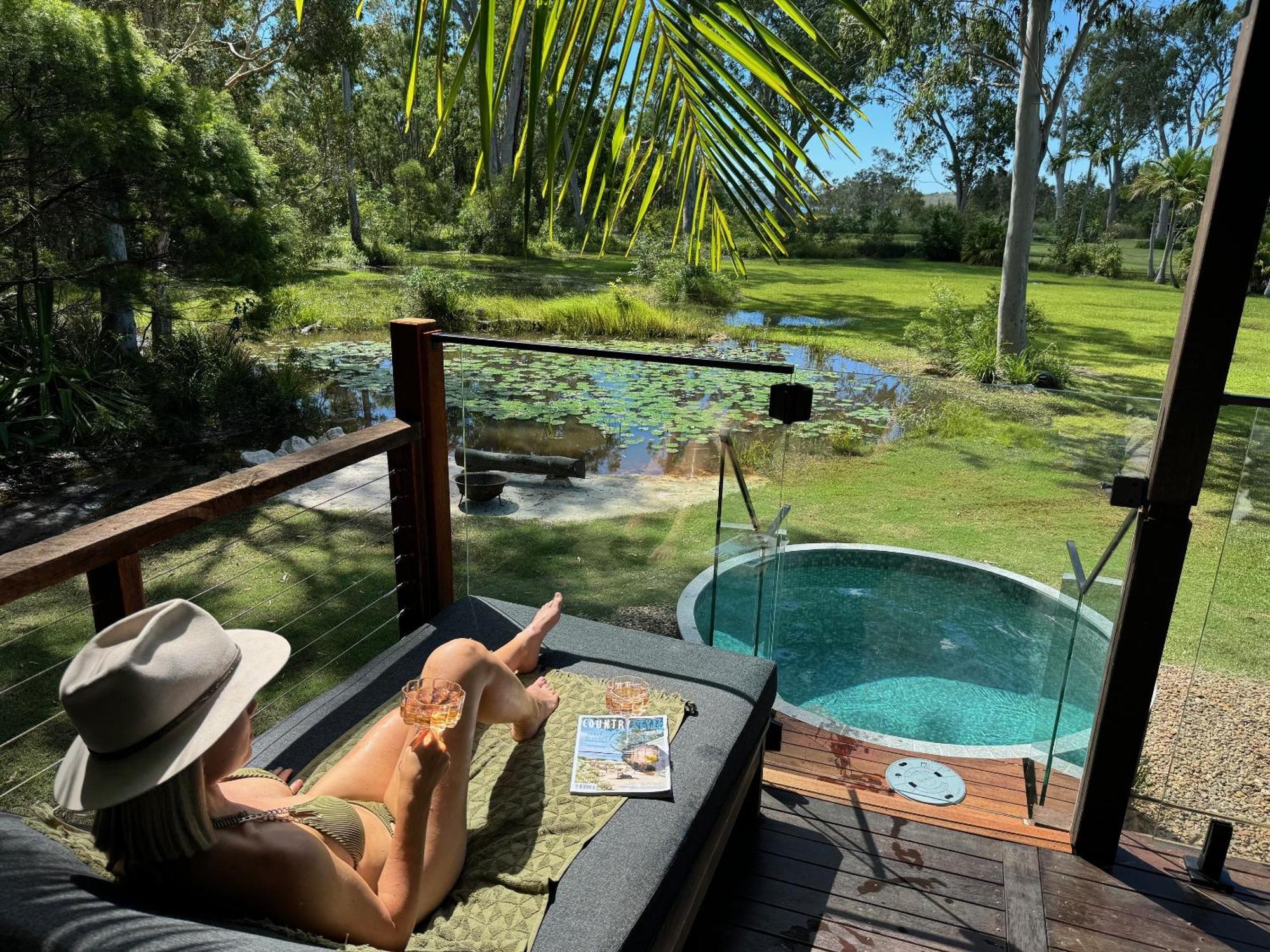 Lake Weyba Cottages Noosa Peregian Beach Buitenkant foto